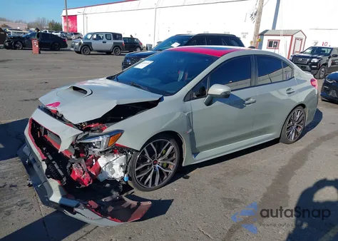 2021 Subaru Wrx Sti Limited из США, поврежденный, VIN JF1VA2T61M9816799